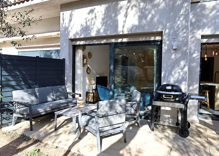 Splendide T3 Wifi 4 6p Hébergement de vacances